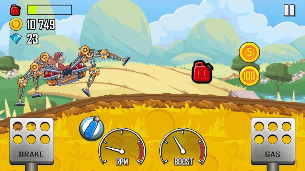 hill climb racing APK Mod 